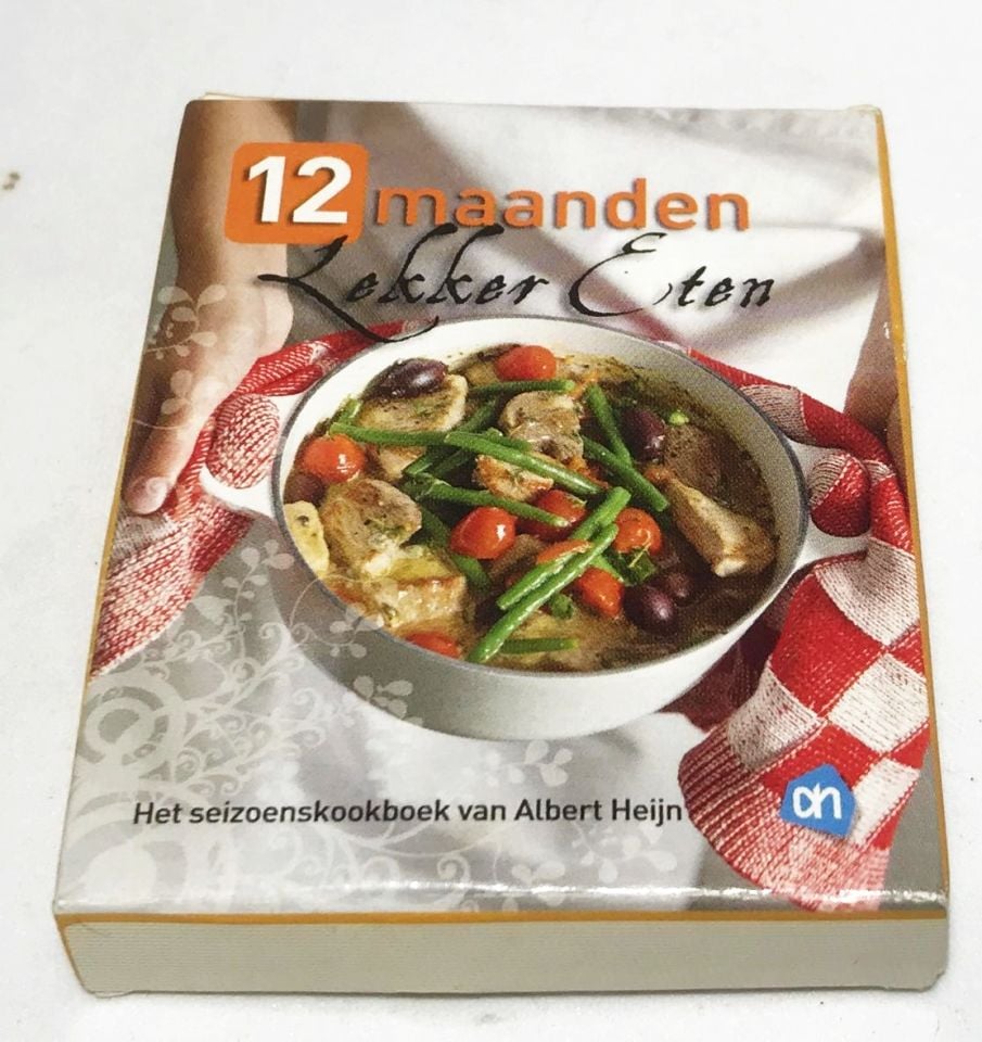 12 Maanden Lekker Eten - Albert Heijn Kookboek / Minyatür ürünler
