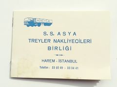 S. S. Treyler Nakliyeciler Birliği / Efemera