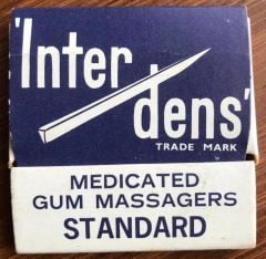 Diş eti masaj kürdanı - Interdens TRADEMARK MEDICATED GUM MASSAGERS STANDARD