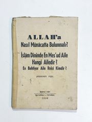 Allah'a Nasıl Münacatta Bulunmalı? / İslam Dininde En Mes'ud Aile Hangi Ailedir? - Kitap