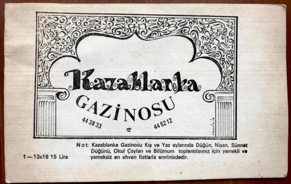 Kazablanka Gazinosu - Fotoğraf Kabı