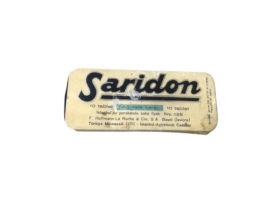 Saridon - İlaç Kutusu