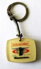 Lastik kaplamada Kauson - Anahtarlık Otomobil temalı anahtarlık