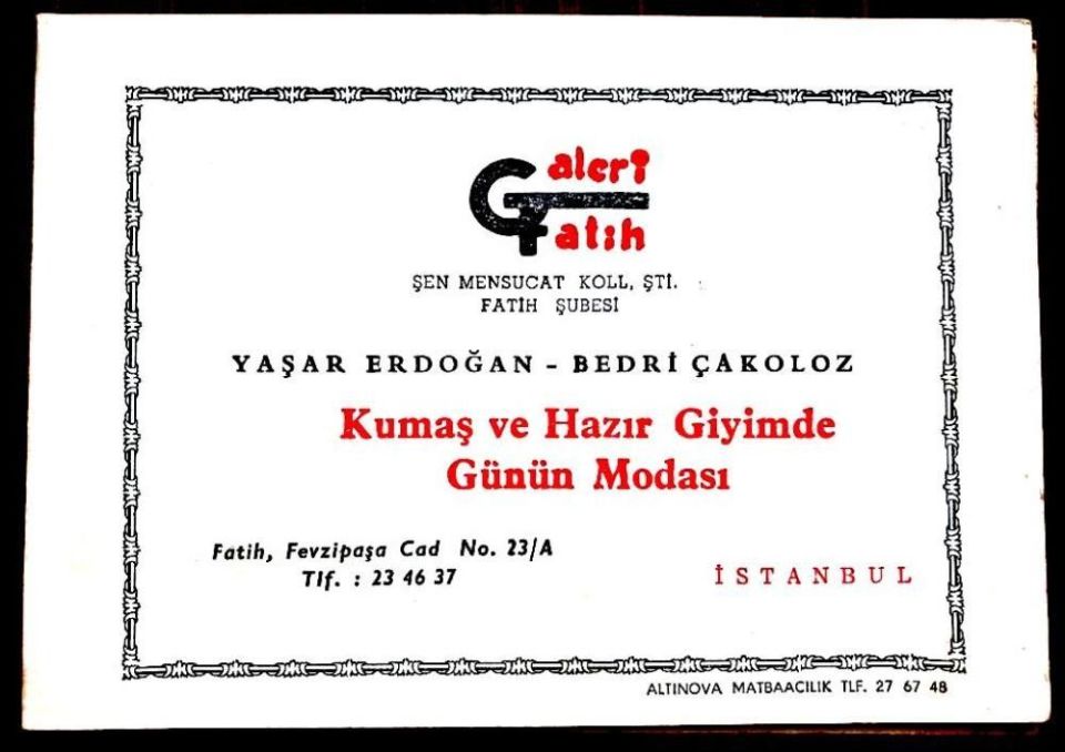 Luna Park Aile Gazinosu / Galeri Fatih - Şen Mensucat Koll. Şti / Fotoğraf Kabı