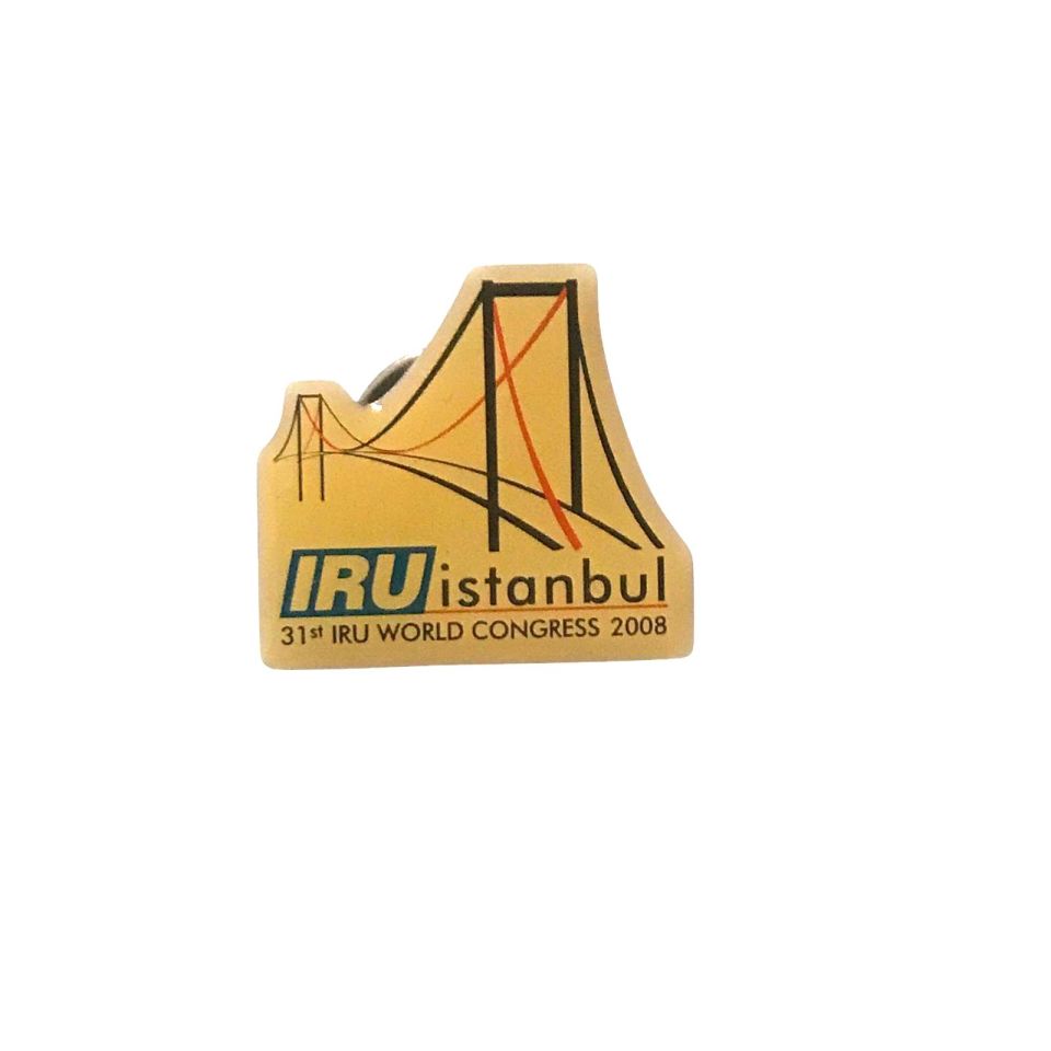 IRU İstanbul 31st Iru World Congress 2008 - Rozet
