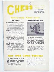 Chess No: 551 / 1968 - Magazine, dergi