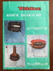 Füze ev Gereçleri - Yıldız Kömür Izgaraları / Broşür