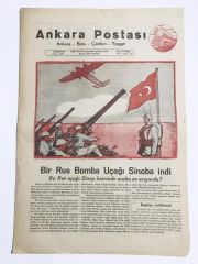 Ankara Postası gazetesi - 5 Nisan 1948  Ankara, Bolu, Çankırı, Yozgat, Zonguldak