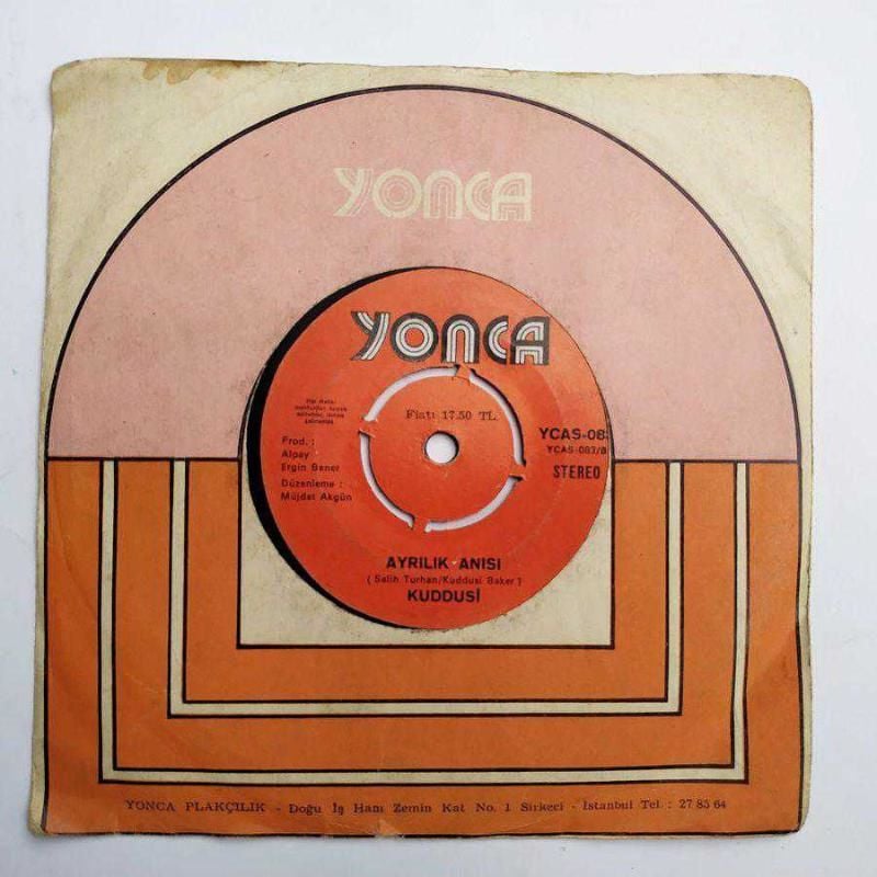 Vasiyet - Ayrılık anısı / Kuddusi - 45'lik Plak