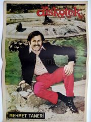 Mehmet TANERİ - Diskotek dergisi, 32x46 cm Poster