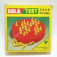 Solo Test Zeka Oyunu Aydın Plastik Oyuncaklar