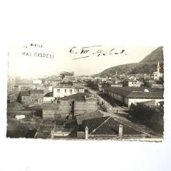 Manisa Hal Caddesi 1936 / Fotokart