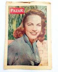 Pazar gazetesi -11,1,1958 / Ahmet MEKİN Altan ERBULAK ve Oğuz ARAL çizgiroman'lı - Efemera