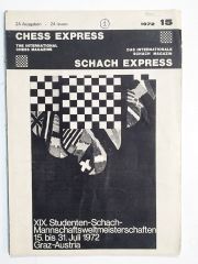 Chess Express  No: 15 / 1972 - Magazine, dergi