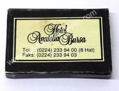 Hotel Anatolia Bursa, kibrit Otel kibritleri