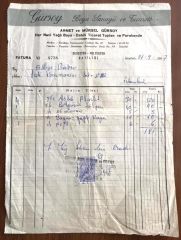 Gürsoy Boya Sanayi ve Ticareti - Fatura