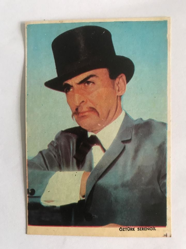 Öztürk SERENGİL / 8x12 Kartpostal (Arkasında herhangi bir yazı yok)