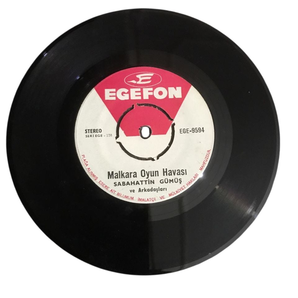 Mısır içinde - Malkara oyun havası / Sabahattin GÜMÜŞ - 45'lik plak