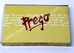 Prego, kibrit