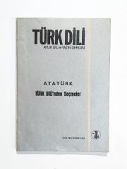 Türk Dili Dergisi / Atatürk Türk Dili'nden seçmeler 383 Kasım 1983