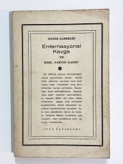 Enternasyonal Kavga ve Kızıl Yahudi Kadro / Roger LAMBELIN - Kitap
