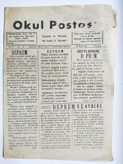 Okul Postası dergisi 23 Mart 1953 Adana