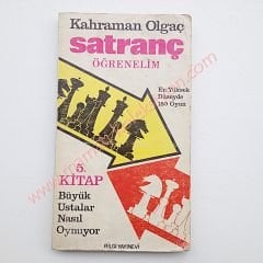 Satranç öğrenelim 5. kitap Satranç Kitapları En yüksek düzeyde 150 oyun, Büyük ustalar nasıl oynuyor - Kitap