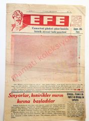 İzmir Efe gazetesi, Sayı:2 - 11 Temmuz 1936 - Efemera