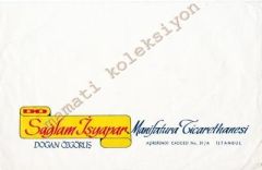 Sağlam İŞYAPAR Manifatura ticarethanesi - Efemera