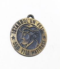İstanbul'un fethi 550. yılı hatırası İsegev - Madalya