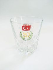Cumhuriyetin 50. yılı - White Horse hatıra bardak
