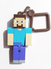 Minecraft Steve Large Scale Action / 7 cm. - Anahtarlık