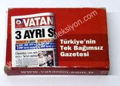 Vatan gazetesi kibrit