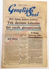 Gençliğin Sesi gazetesi, 11 Eylül 1968 - Efemera