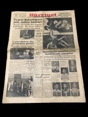 1948 Olimpiyatları - Güreş, futbol haberli 4.8.1948 Hürriyet