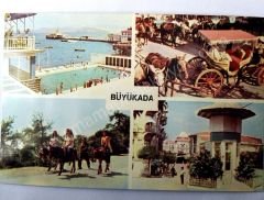 Büyükada görünüşleri  And Kartpostalları