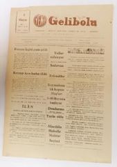 Yeni Gelibolu gazetesi - 5 Mayıs 1987 - Efemera