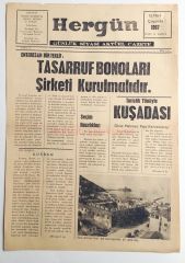 İzmir Hergün gazetesi, 15 Mart 1967 - Efemera