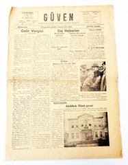 Samsun Güven gazetesi - 17,4, 1946 - Efemera