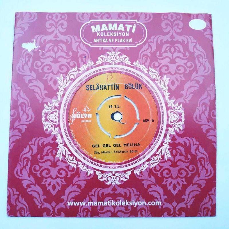 Gel gel gel Meliha - Dağlar zalim / Selahattin BÖLÜK - 45'lik plak
