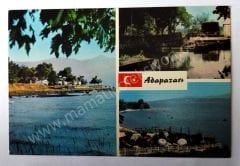 Çark gazinosu Belediye göl gazinosu Sapanca gölünde piknik - Kartpostal  Kadir Özbahçeli