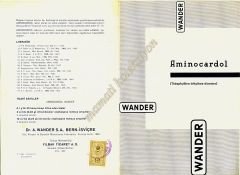Wander ilaç tanıtım - Aminocardol - Efemera