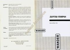 Wander ilaç tanıtım - Alucol Compos - Efemera