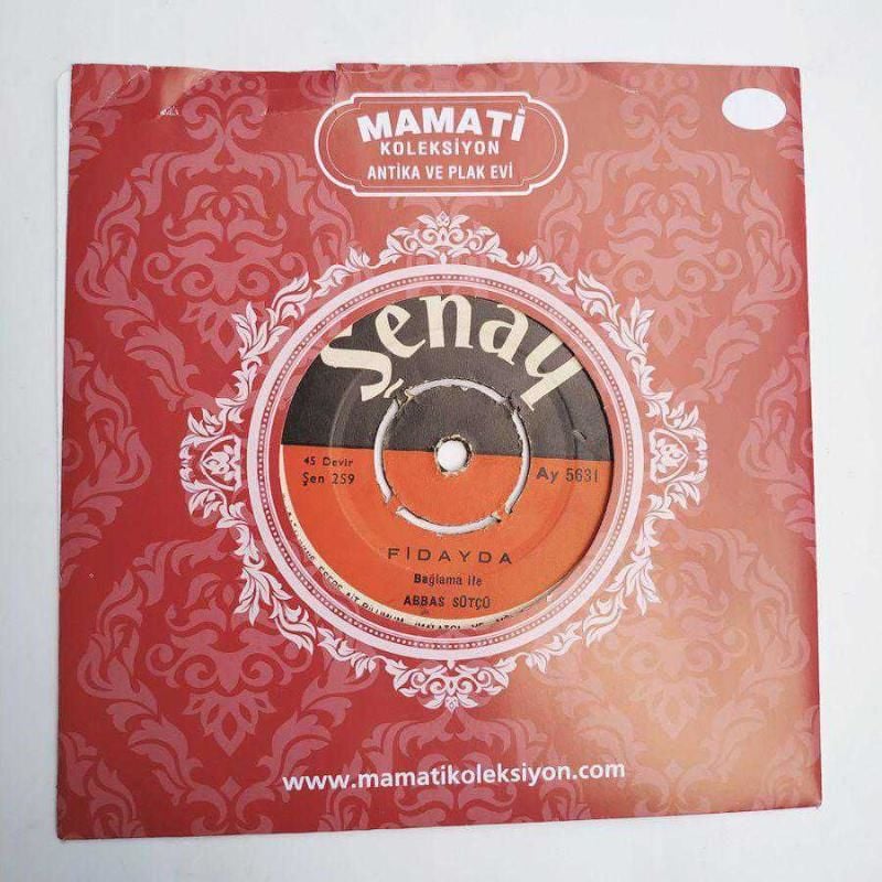 Fidayda - Kaşık havası, Birinide yavrum / Abbas SÜTÇÜ - 45'lik plak