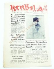 Mersin Kerbela gazetesi - 19 Mart 1965 - Efemera