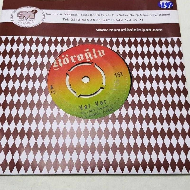 Var Var / Sosyete Kızları - İsmail AZERİ / Plak