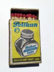 Pelikan mürekkepleri / Malazlar kibrit Sanayii - Kibrit
