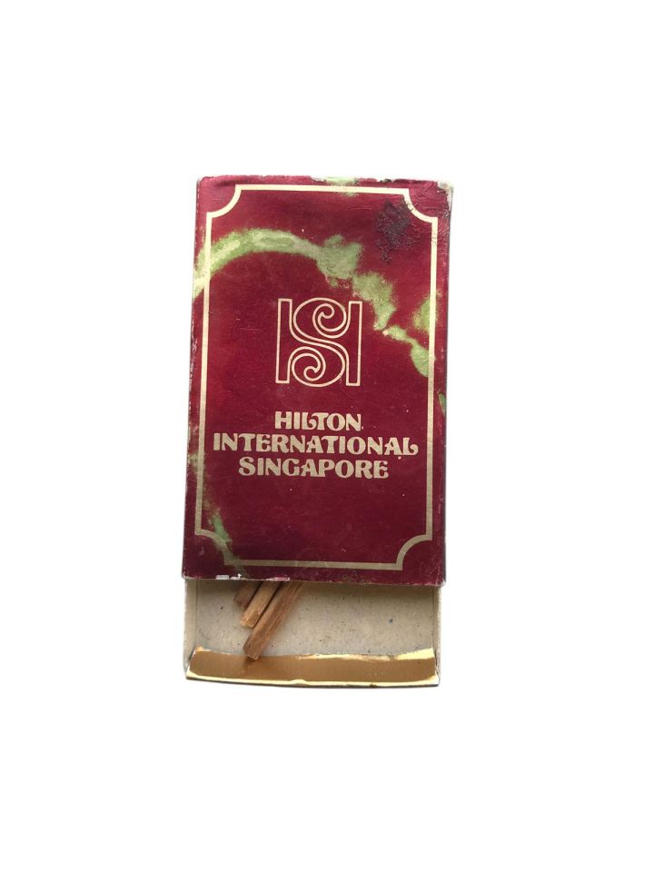 Hilton International Singapore / Eski kibrit (Haliyle)