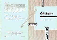 Wander ilaç tanıtım - Colpo sulfana pour le traitement - Efemera