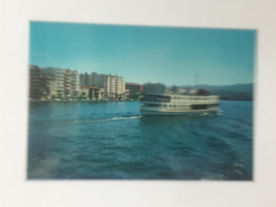 Denizden Kordonboyu - İzmir kartpostal